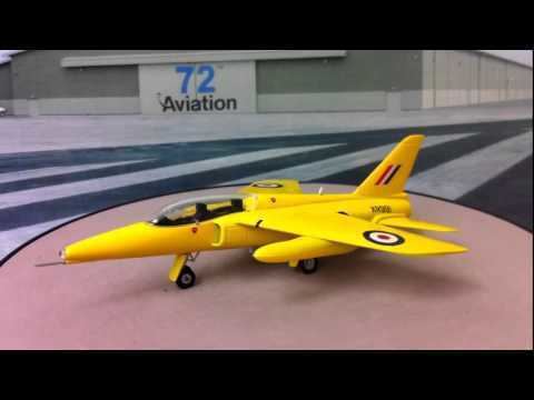Yellowjacks Aviation 72 172 Folland Gnat RAF Display Team Yellowjacks XR991