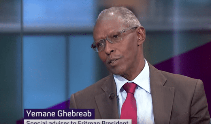 Yemane Gebreab Video Channel 4 News Interview with Yemane Ghebreab Madote