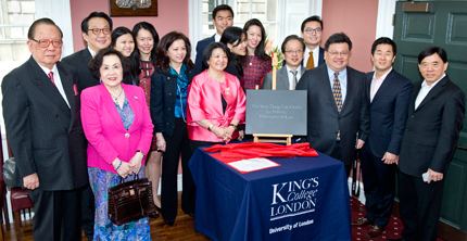 Yeoh Tiong Lay King39s College London 7 million gift establishes Yeoh