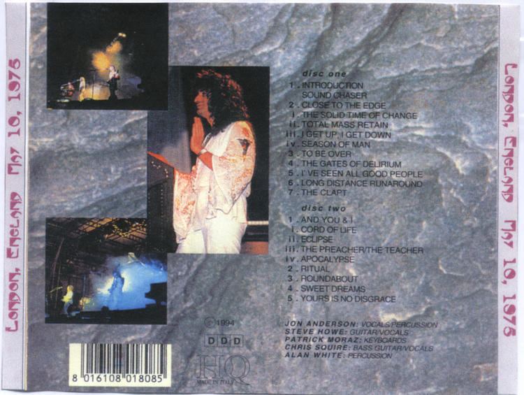 Yes: Live – 1975 at Q.P.R. Relayer Tour 197475