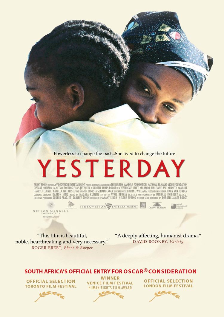 Yesterday (2004 film) Yesterday DVD PLANET STORE