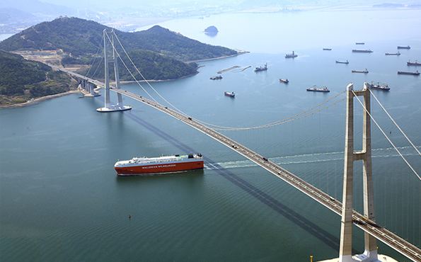 Yi Sun-sin Bridge Tourist Attraction Ten views of Yeosu Yi Sunsin Bridge