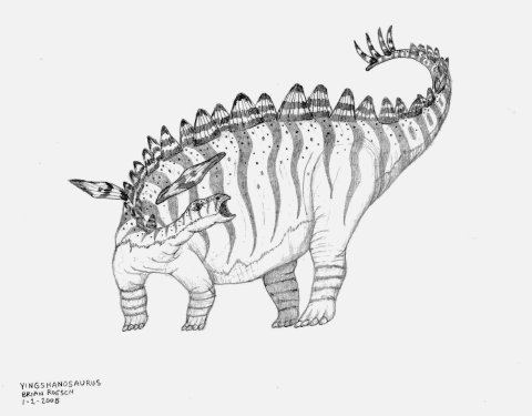 Yingshanosaurus Yingshanosaurus jichuanensis by briankroesch on DeviantArt