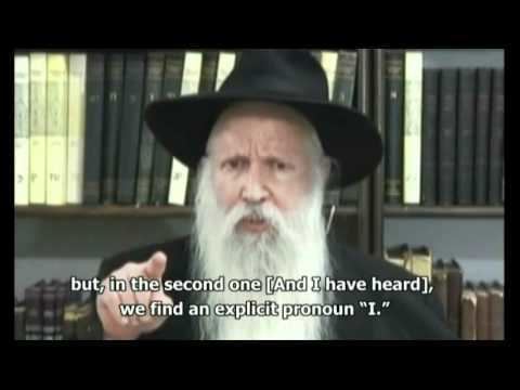 Yitzchak Ginsburgh Parashat Vaeira 5772 Ten phrases of redemption Rabbi Yitzchak
