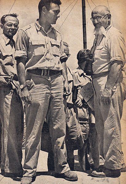 Yitzhak Sadeh Yitzhak Sadeh and Other IDF Commanders Davar Magazine July 22