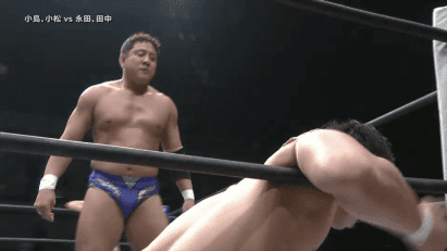 Yohei Komatsu Nagata Sho Tanaka vs Satoshi Kojima Yohei Komatsu NJPW New