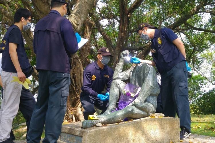 Yoichi Hatta Former Taipei City Councilor admits beheading of Yoichi Hatta statue
