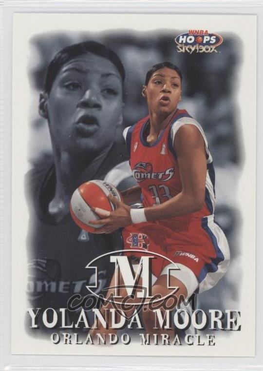 Yolanda Moore 1999 WNBA Hoops Skybox Base 88 Yolanda Moore COMC Card