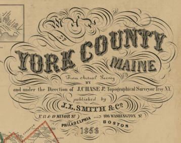 York County, Maine wwwoldmapscommaineYork1856York56webstuffY