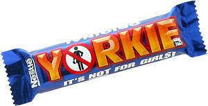 Yorkie (chocolate bar) Unapologetically Female Yorkie Its Not for Girls