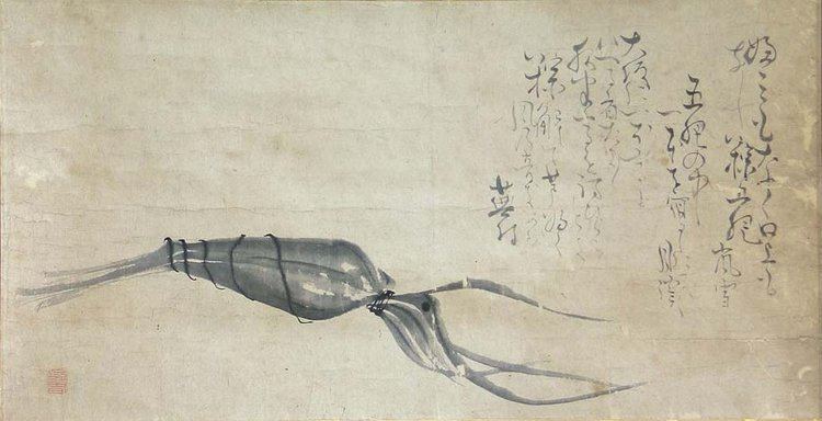 Yosa Buson Chimaki by Matsumura Goshun painting and Yosa Buson