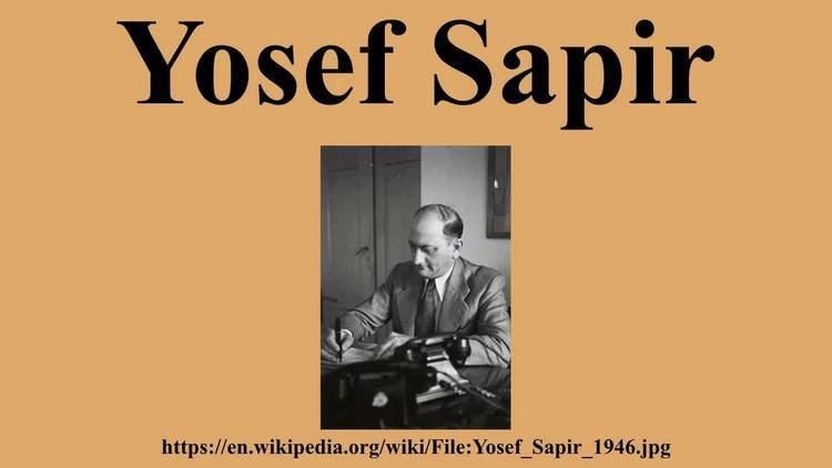 Yosef Sapir Yosef Sapir YouTube