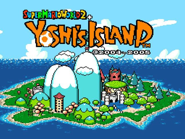 Yoshi's Island Super Mario World 2 Yoshis Island USA Hack by Golden Yoshi v1