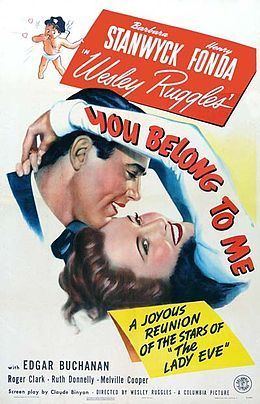 You Belong to Me 1941 film Wikipedia