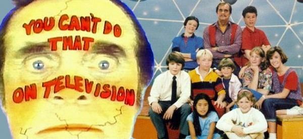 The casts of "You Can't Do That on Television"