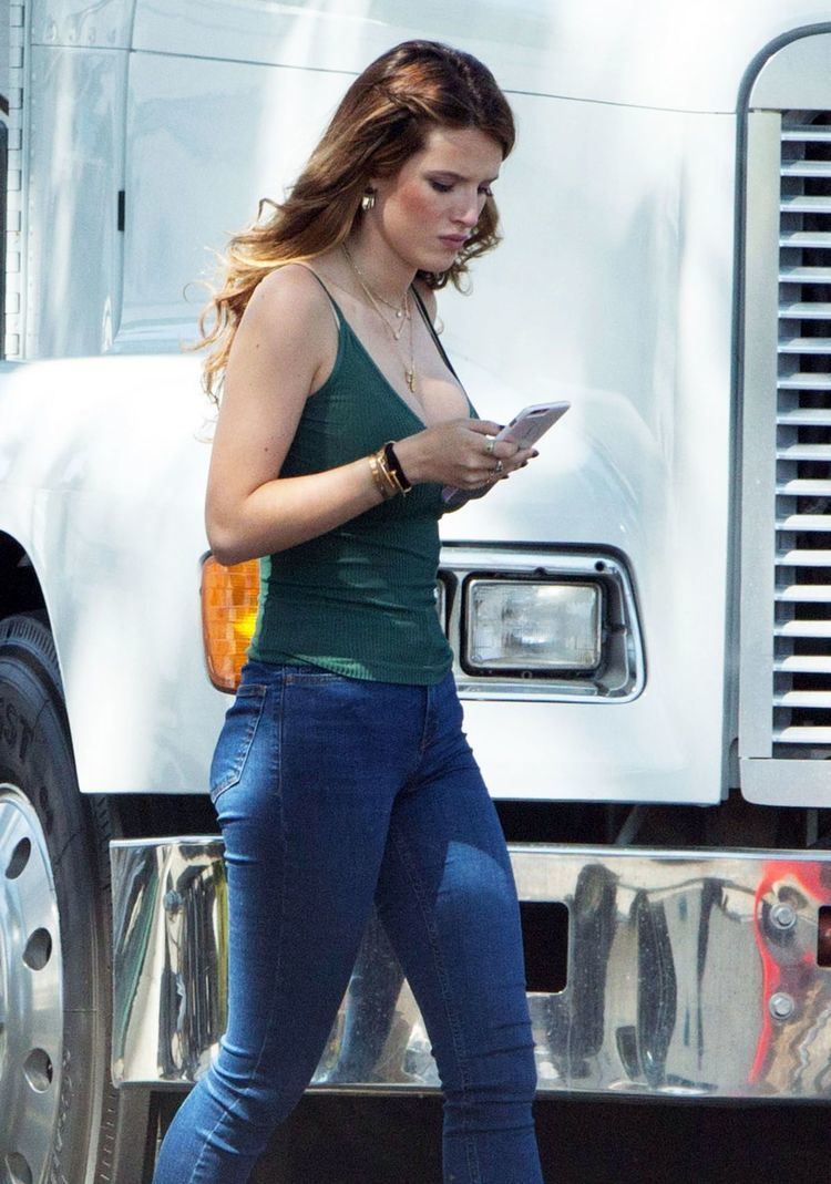 You Get Me (film) BELLA THORNE on the Set of You Get Me in Los Angeles 04212016