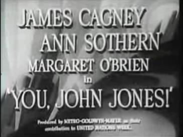 You, John Jones! movie poster