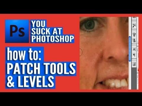 You Suck At Photoshop (web series) You Suck at Photoshop Patch Tools and Levels YouTube