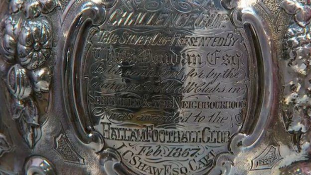 Youdan Cup Worlds oldest football trophy not for sale BBC News