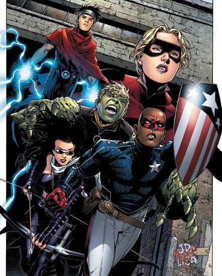 Young Avengers Young Avengers Marvel Universe Wiki The definitive online source