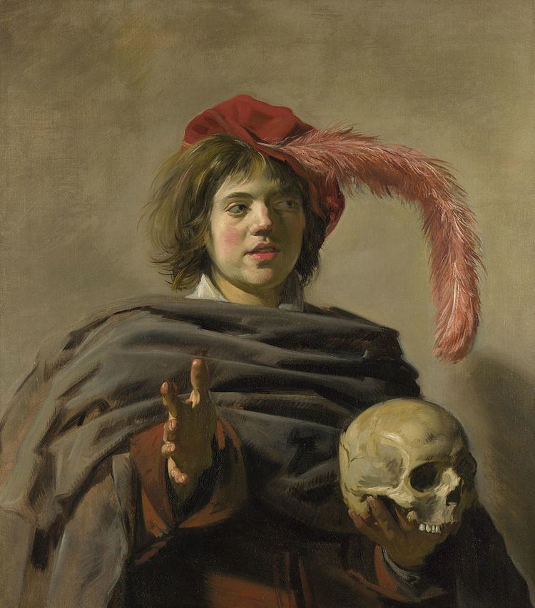 Young Man with a Skull httpsuploadwikimediaorgwikipediacommonsthu