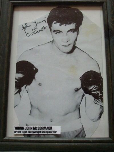 Young McCormack John Young Mccormack Former British Light Heavyweight Champion