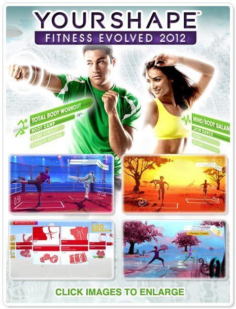 Your Shape: Fitness Evolved Amazoncom Your Shape Fitness Evolved 2012 Video Games