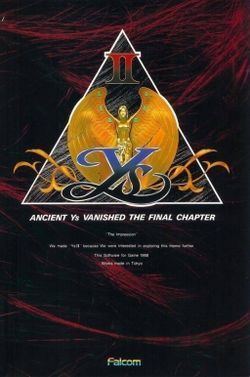 Ys II: Ancient Ys Vanished – The Final Chapter httpsuploadwikimediaorgwikipediaenthumb7