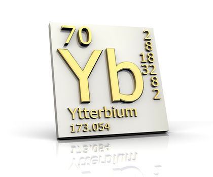 Ytterbium Ytterbium Chemical Element reaction water uses elements metal
