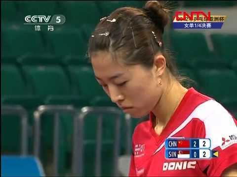 Yu Mengyu 2012 Asian Cup wsqf LIU Shiwen YU Mengyu Full Match
