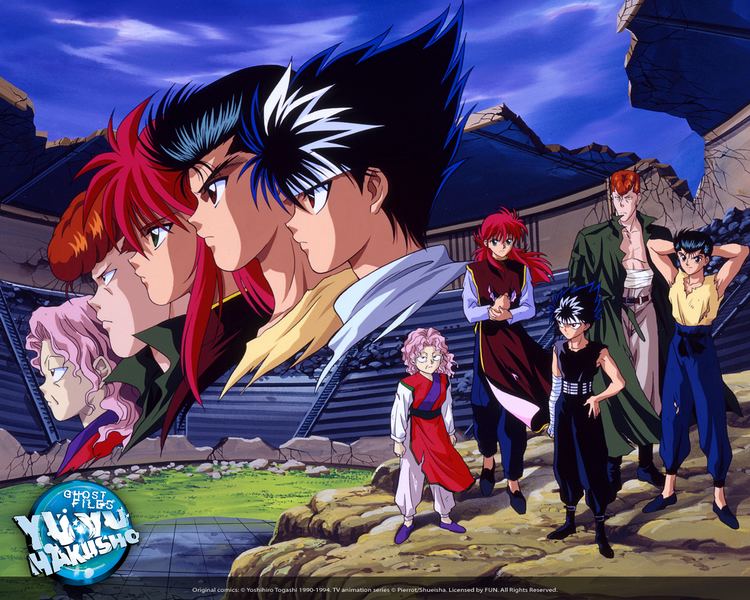 dd yu yu hakusho opening y endings mega