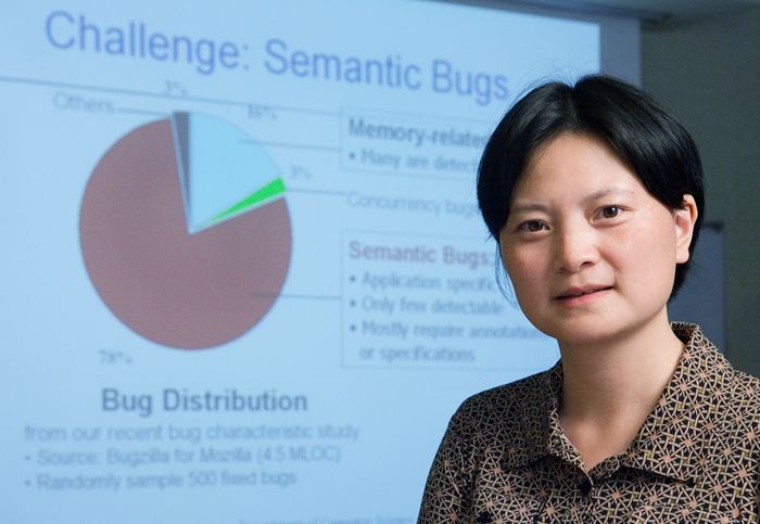 Yuanyuan Zhou Software tools detect bugs by inferring programmers intentions