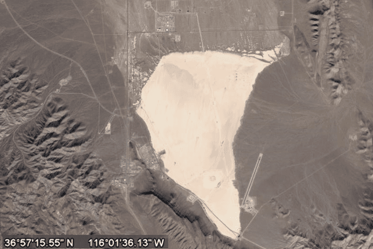 Yucca Airstrip Nellis AFB Bombing Range Nevada