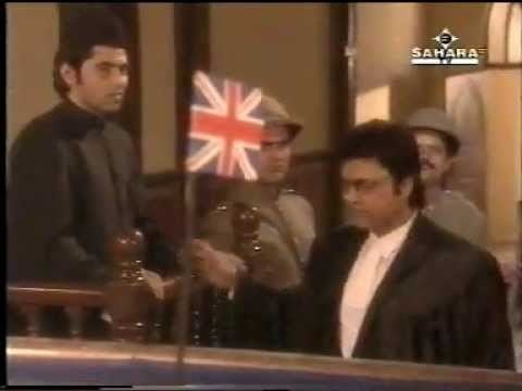 Movie scene from Yug (1996–1998) starring Shahbaz Khan as Virendra (Veeru) Singh