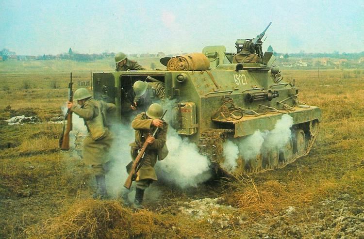 Yugoslav People's Army fuldagap Yugoslav Peoples Army OT M60 armored personnel carrier