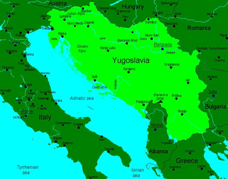 Yugoslavia Atlas of Yugoslavia Wikimedia Commons