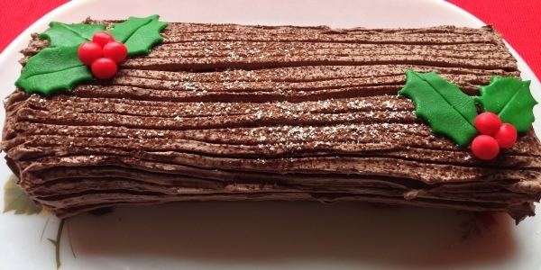 Yule log (cake) Yule Log Cake Recipe