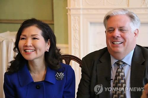 Yumi Hogan LEAD Yonhap Interview Maryland seeks direct air route to boost