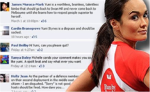 Yumi Stynes Why the abuse of Yumi Stynes must stop