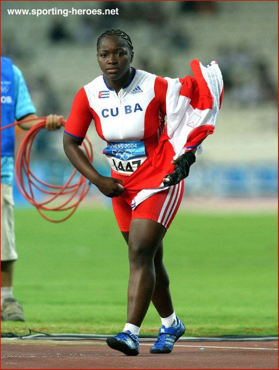 Yunaika Crawford Yunaika CRAWFORD 2004 Olympic Games Hammer bronze medal Cuba