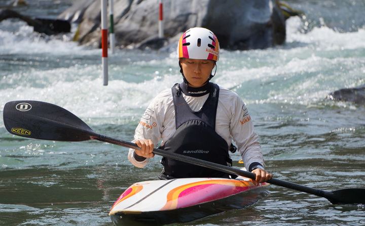 Yuriko Takeshita Yuriko Takeshita canoe athleteTokyo Tama World Project by Ginza