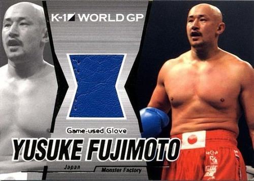 Yusuke Fujimoto MMA K1 World GP Single Card Yusuke Fujimoto GameUsed Glove G01