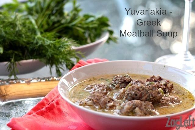 Yuvarlakia Yuvarlakia Greek Meatball Soup ZagLeft