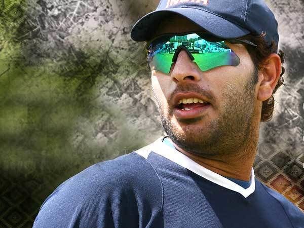 Yuvraj Singh (Cricketer) playing cricket