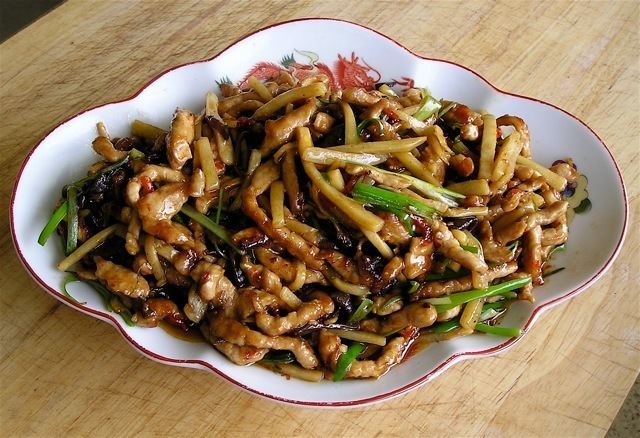 Yuxiang Traditional Chinese Recipes Yu Xiang Zhu Rou Si Fish fragrance