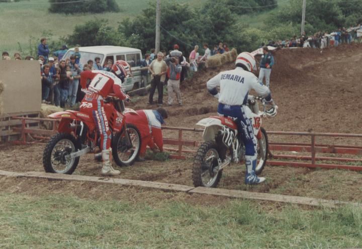 Yves Demaria 125 Inter 1988 la carrire de JeanMichel Bayle