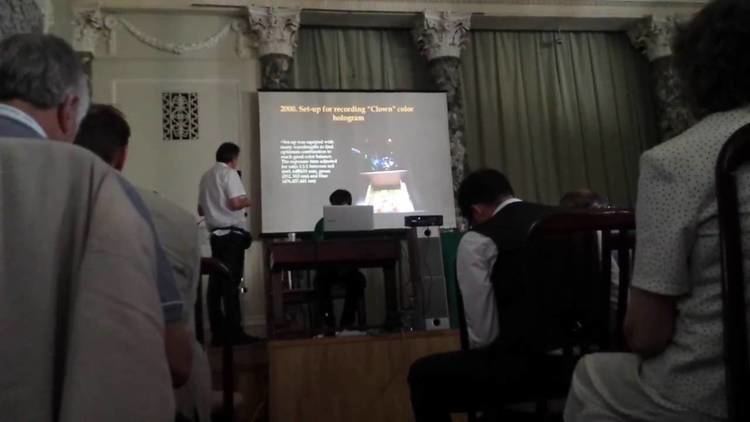 Yves Gentet ISDH 2015 Yves Gentet presentation holography recording material