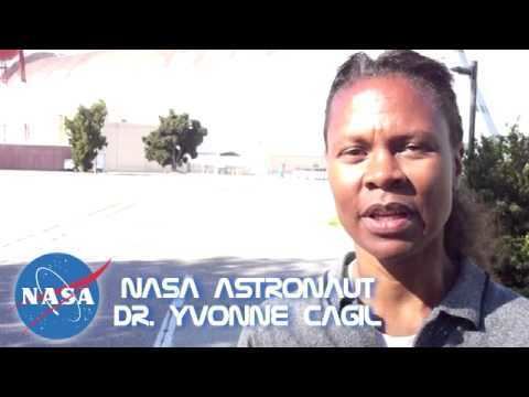Yvonne Cagle Yvonne Cagle MD NASA Astronaut Corp BEST interview NASA Ames 2010