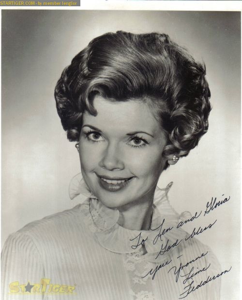 Yvonne Lime Yvonne Lime Fedderson autograph collection entry at StarTiger