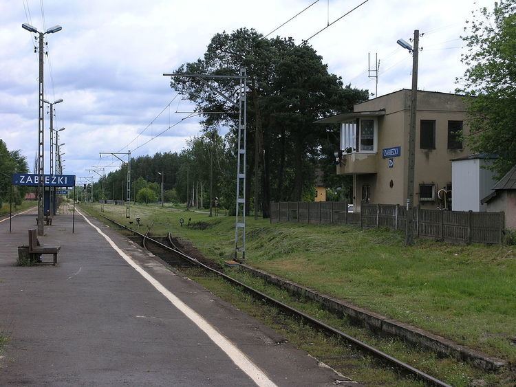 Zabieżki railway station